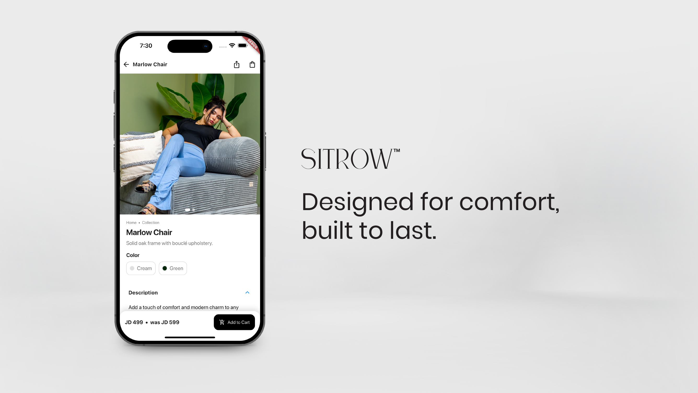Dashboard and analytics screens